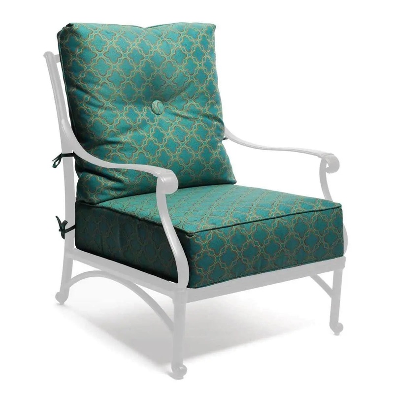 Casual Cushion Estate Series Deep Seating Club Cushion in Vibe Agean