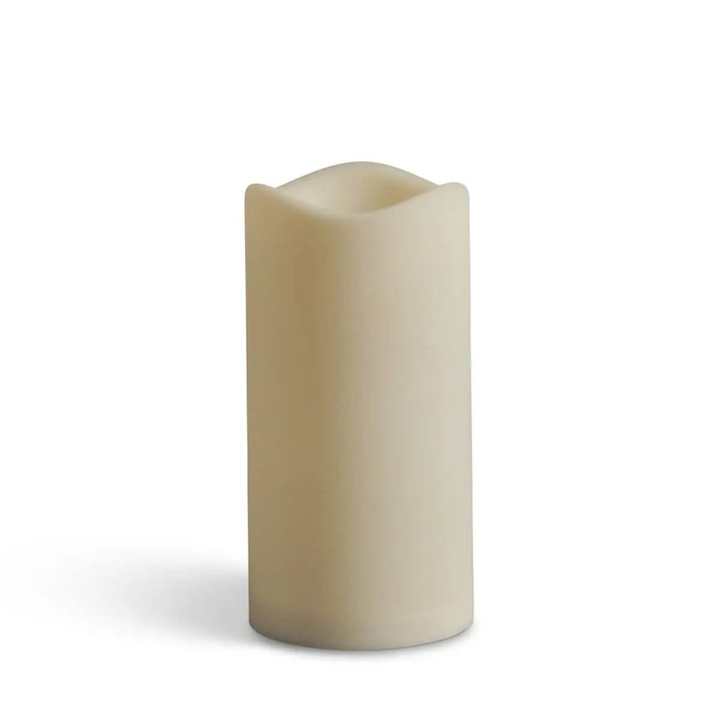 Everlasting Glow Outdoor LED Pillar Candle 3" diameter