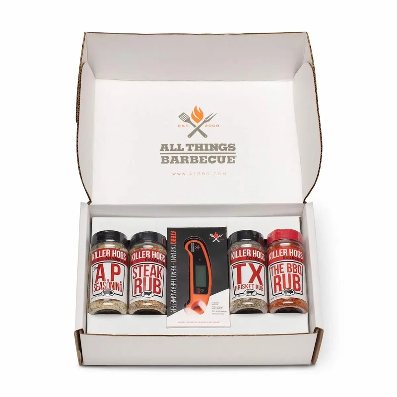 Killer Hogs Four Rub + Thermometer Gift Set