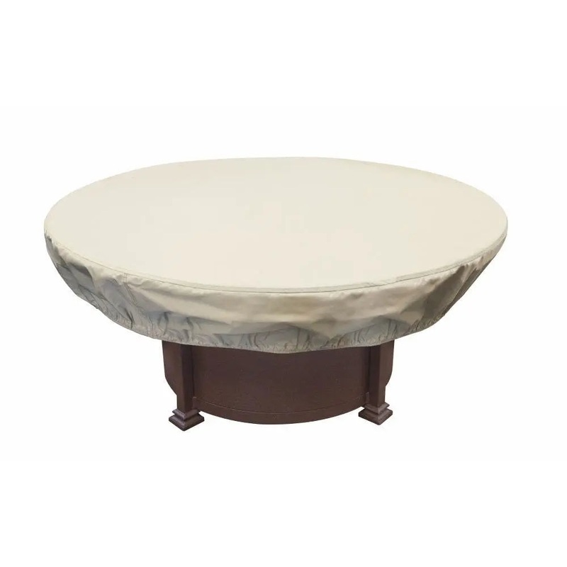 Treasure Garden Protective Cover for 48" - 54" Round Fire Pit / Table / Ottoman