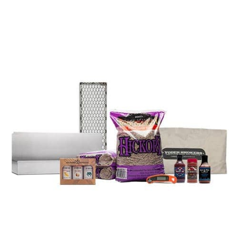 Ultimate Grilling Bundle YS640s Built-In, Right Side Hopper