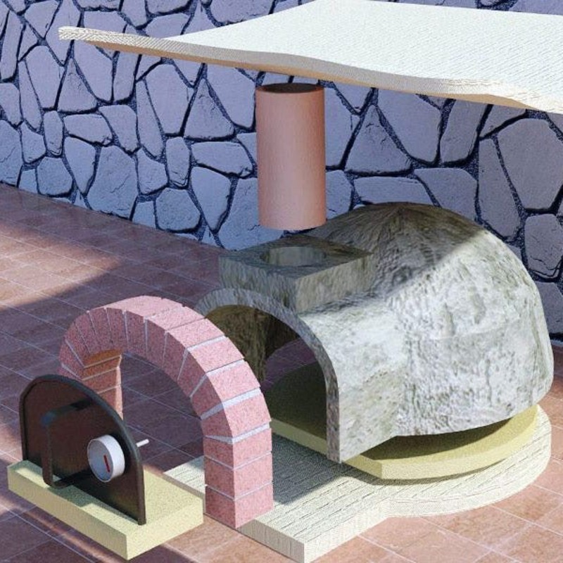 Forno Bravo Giardino Wood Fired Oven, Kit