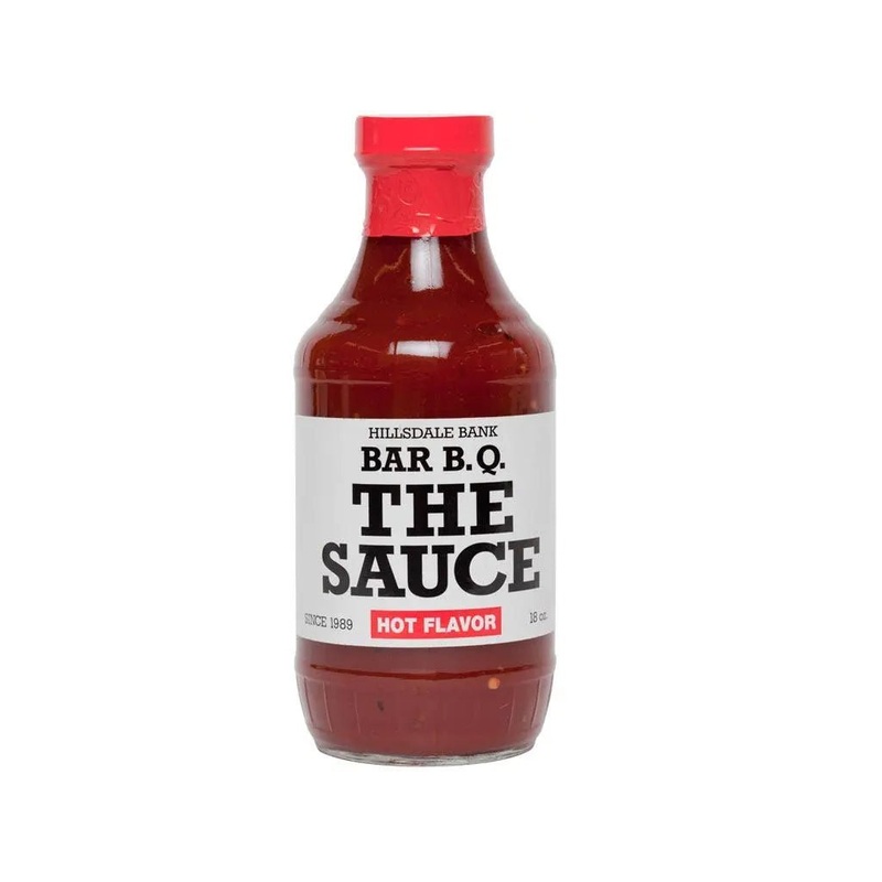 Hillsdale Bank BBQ "The Sauce" Hot BBQ Sauce