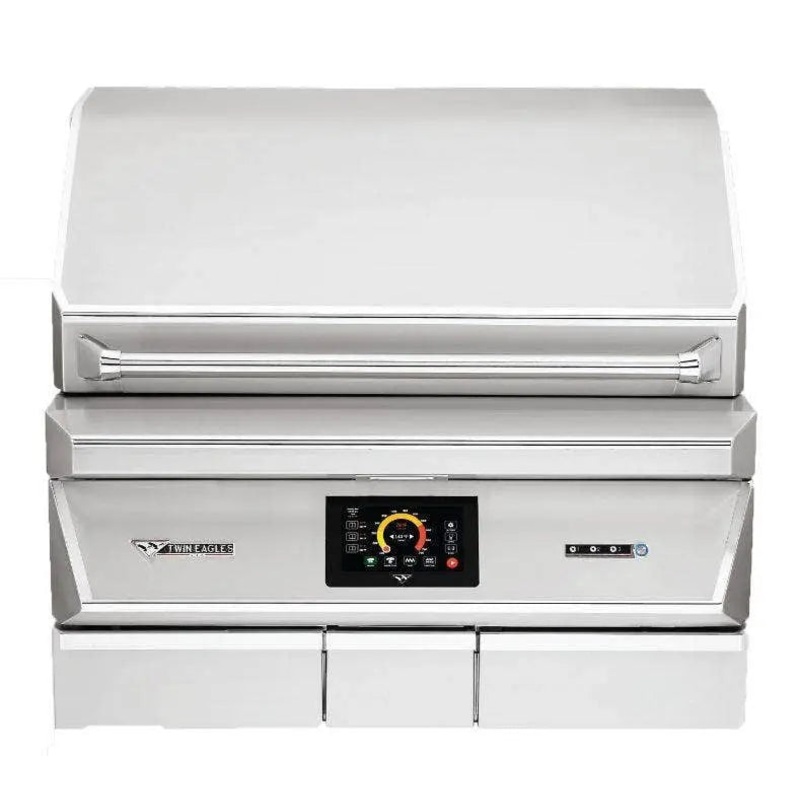 Twin Eagles 36" Built-In Wood Fired Pellet Smoker & Grill