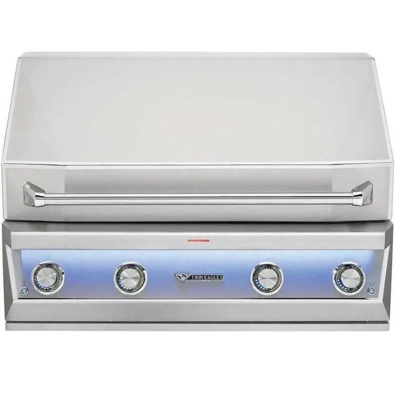 Twin Eagles Eagle One 42" Built-In Gas BBQ Grill with Sear Zone & Infrared Rotisserie