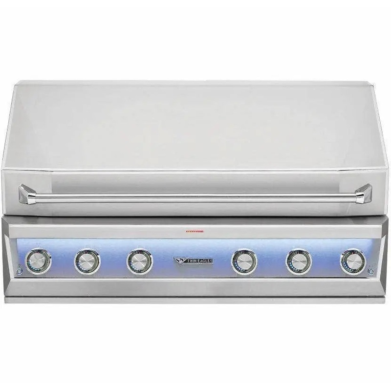 Twin Eagles Eagle One 54" Built-In Gas BBQ Grill with Sear Zone & Infrared Rotisserie