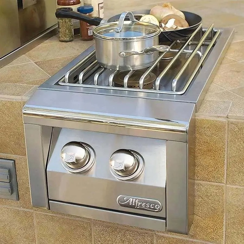 Alfresco AXESB-2 14" Built-in Dual Side Gas Burner