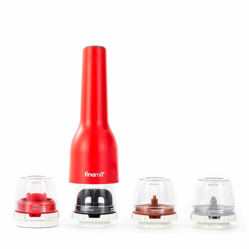 FinaMill Ultimate Gift Pack USB Mill with 4 Pods and Tray