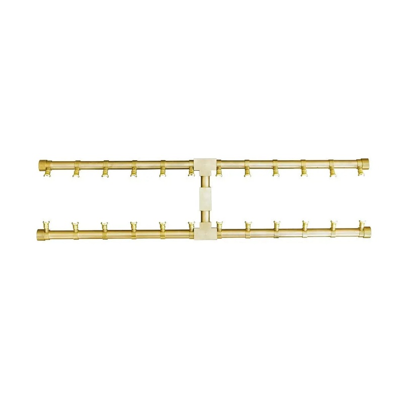 FireGear Pro Series Brass H-Style Burner Only