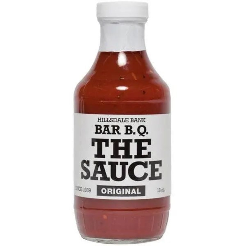 Hillsdale Bank BBQ "The Sauce" Original BBQ Sauce