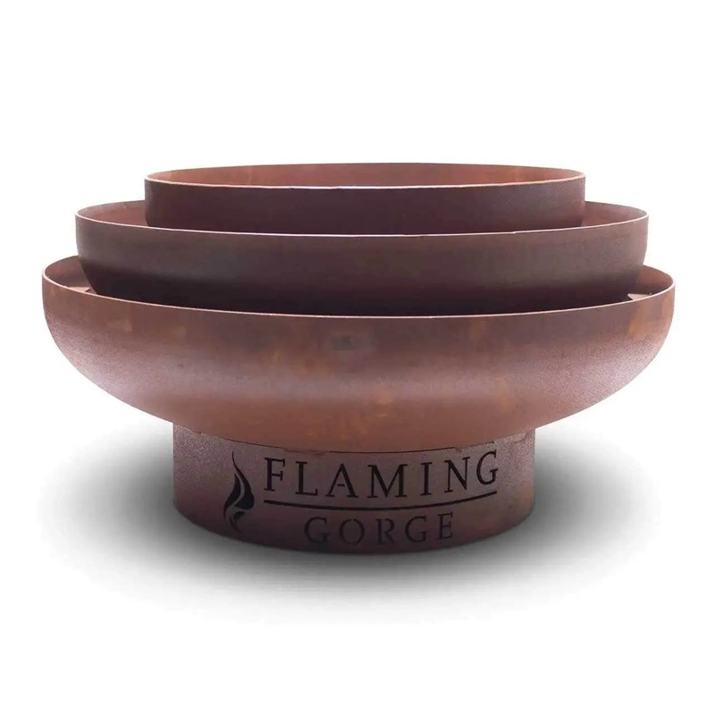 Jatex Fire Cor-Ten Steel Gobi Fire Pits