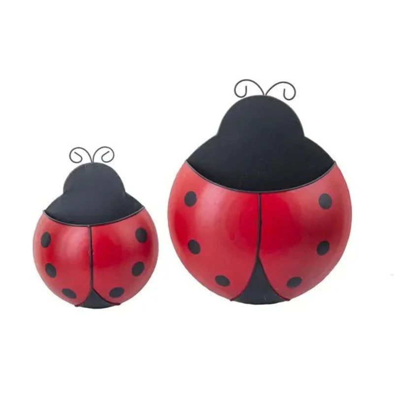 Ladybug Wall Planters