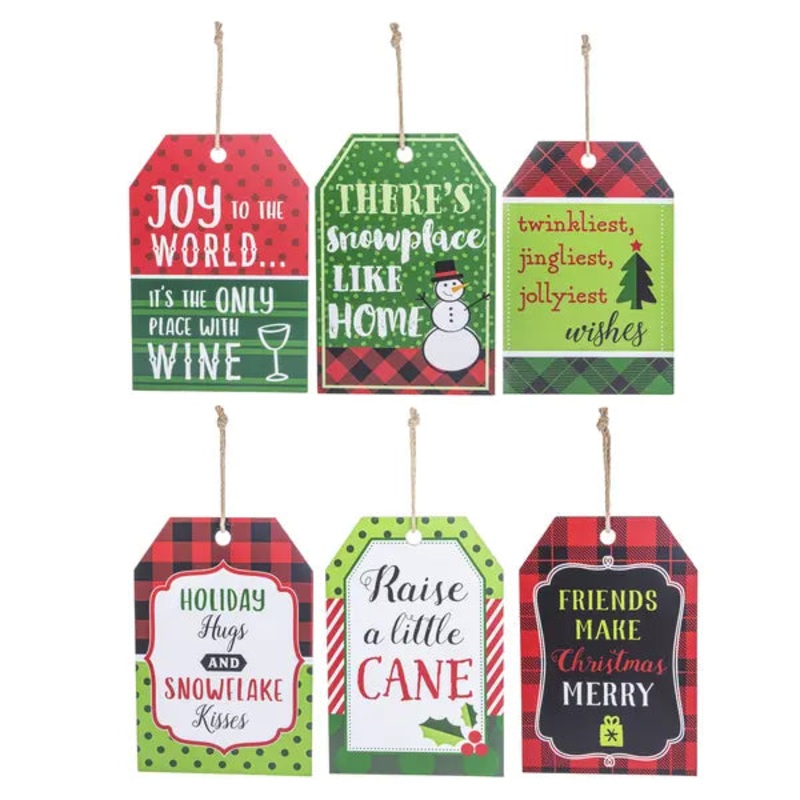 Large Holiday Hang Tag