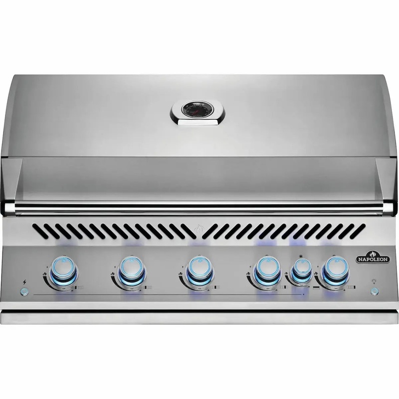 Napoleon Built-In 700 Series 38-inch Gas BBQ Grill with Rear Infrared Burner BIG38RB-1