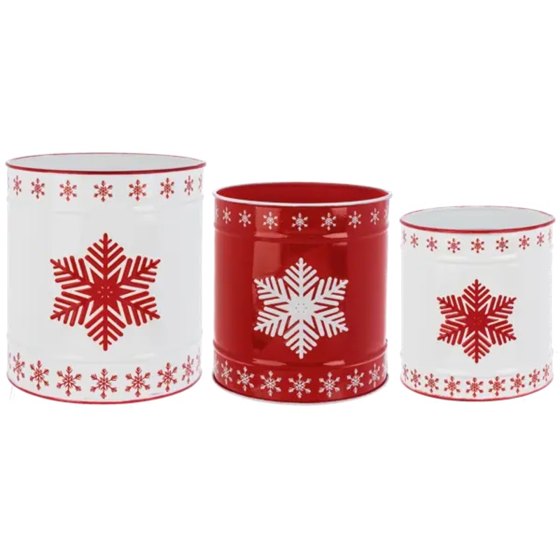 Snowflake Canister