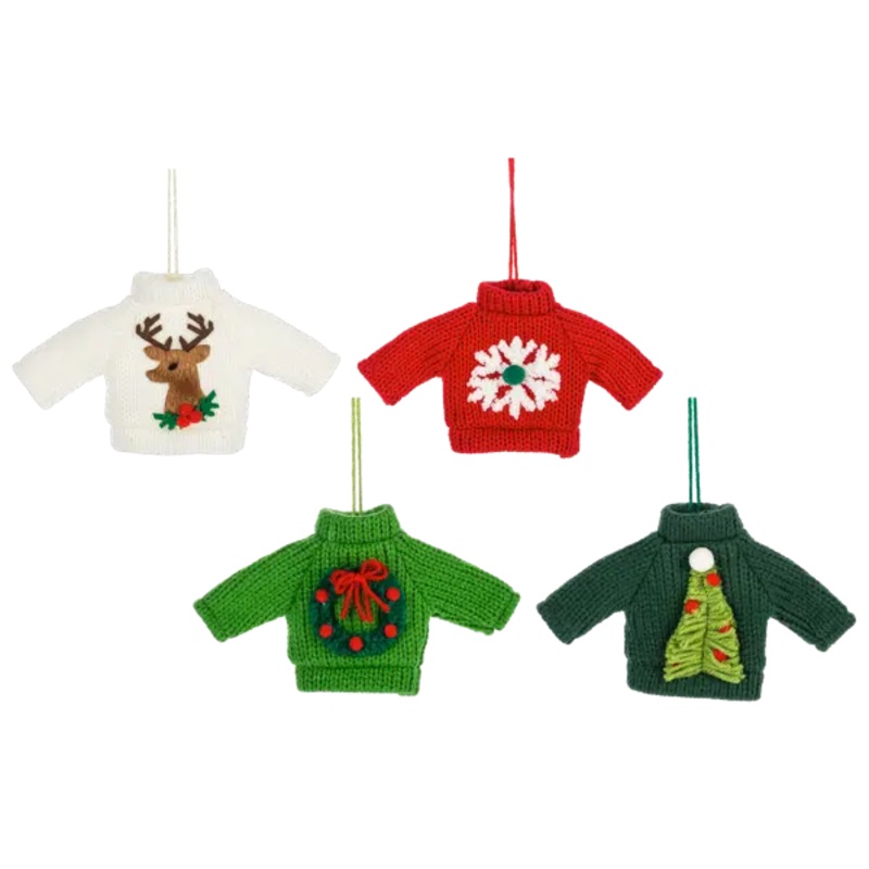 Sweater Ornaments