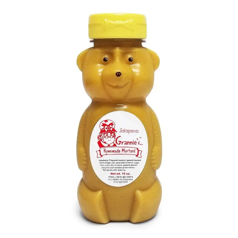 Grannie's Jalapeno Mustard, 10 oz.