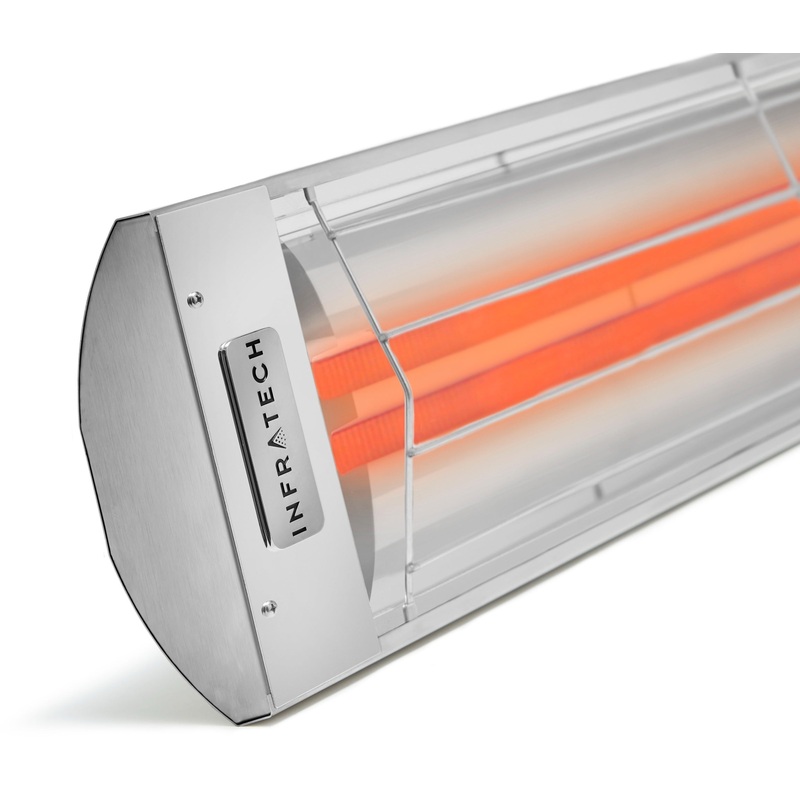 Infratech CD-5024 Series Dual Element 39" Infrared Electric Patio Heater, 240 Volt
