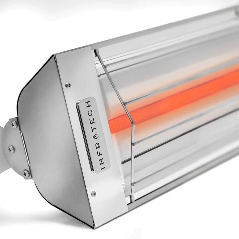 Infratech WD-5024 Dual Element 39" Infrared Electric Patio Heater, 240 Volt