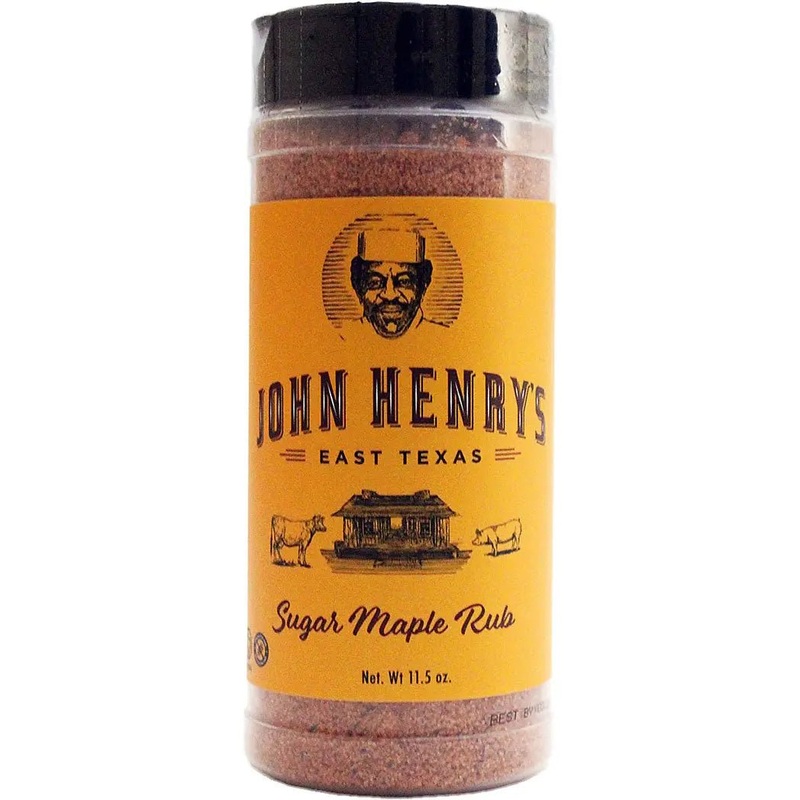 John Henry's Sugar Maple Rub BBQ Seasoning, 11.5 oz