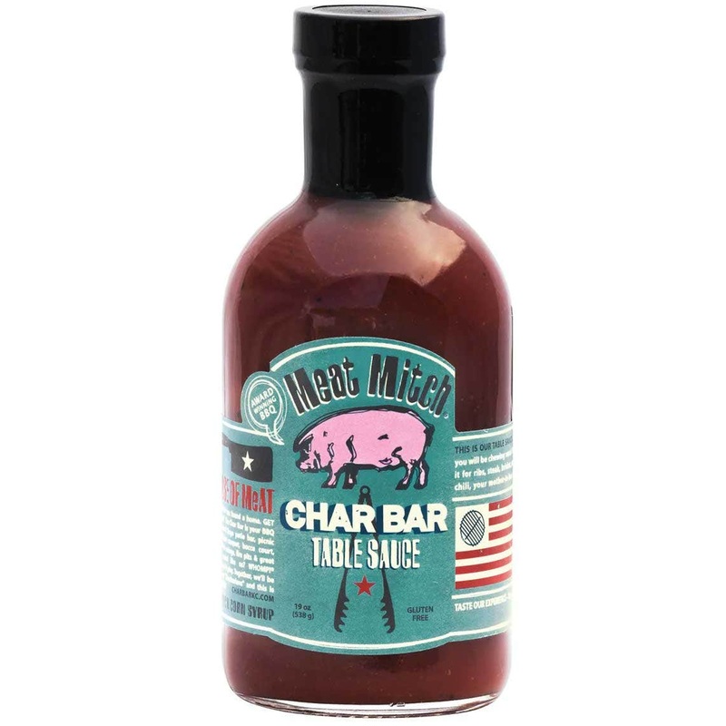 Meat Mitch Char Bar Table Sauce