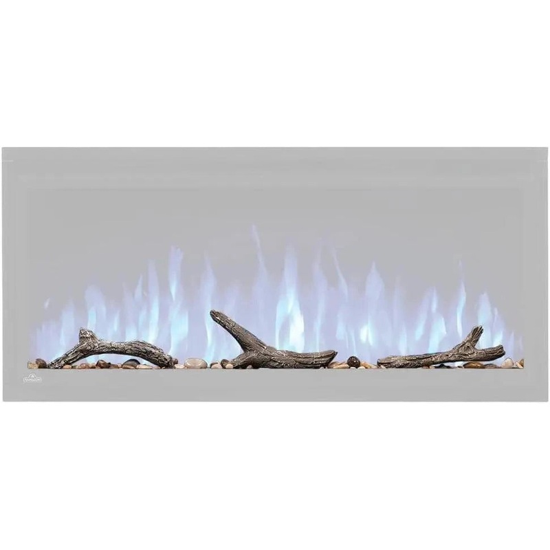 Napoleon Driftwood Log Kit with Rocks for Entice Electric Fireplaces