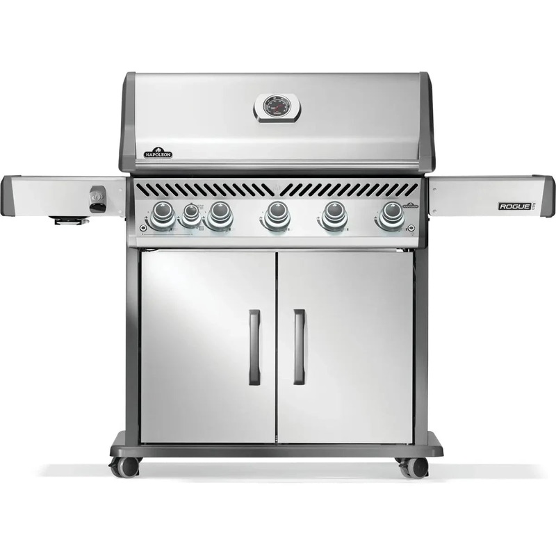 Napoleon Rogue PRO 625 Gas BBQ Grill with Infrared Side Burner