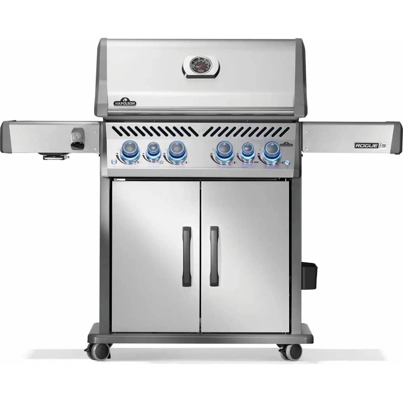 Napoleon Rogue PRO-S 525 Gas BBQ Grill with Infrared Side and Rear Burners