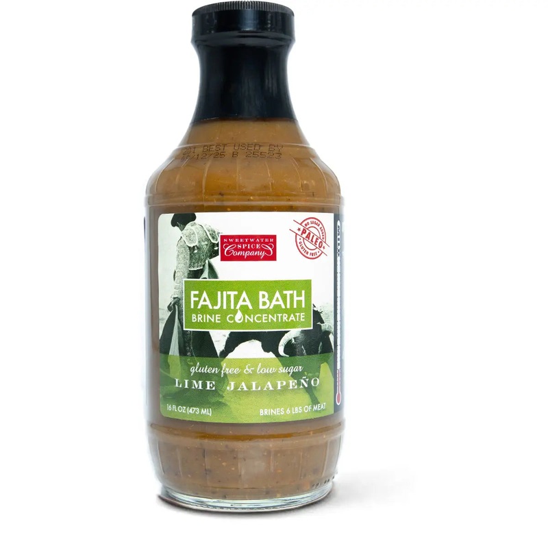 Sweetwater Spice Lime Jalapeno Fajita Bath Brine Concentrate