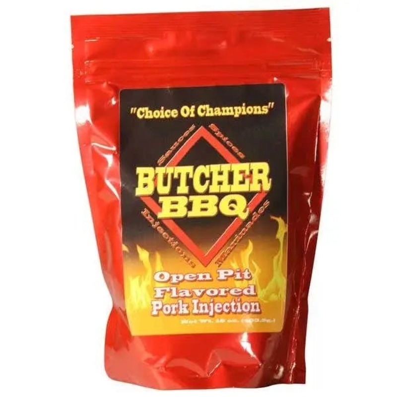 Butcher BBQ Open Pit Flavored Pork Injection