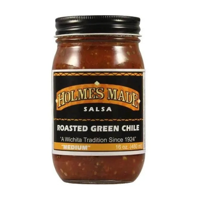 Holmes Made Roasted Green Chile Salsa