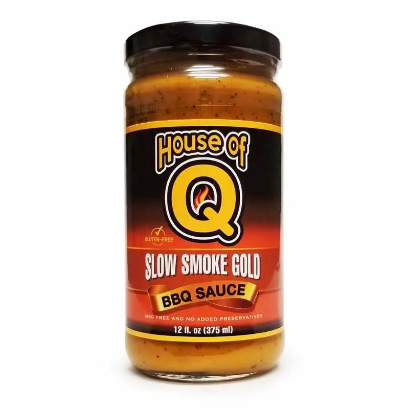 House of Q Slow Smoke Gold BBQ Sauce and Slather