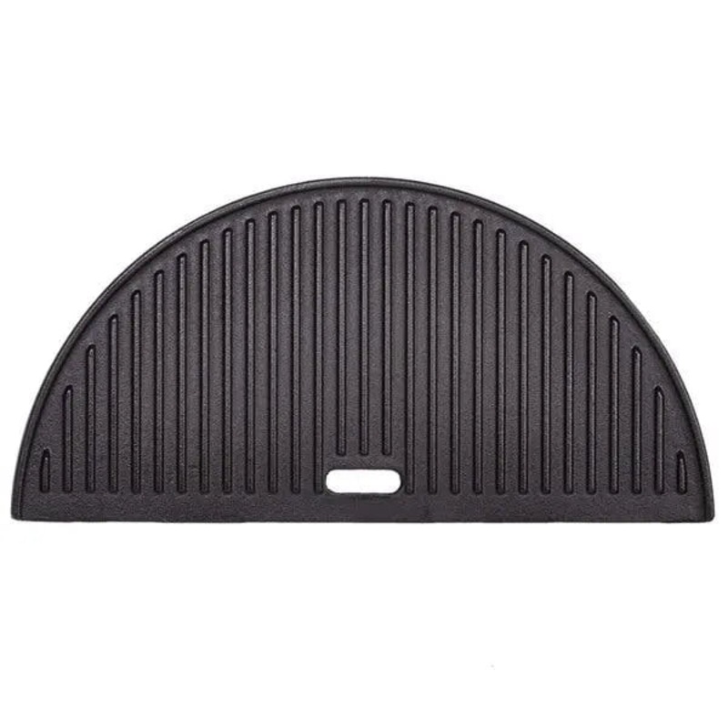Kamado Joe Half Moon Cast Iron Reversible Griddle for Classic Joe 18" Grill