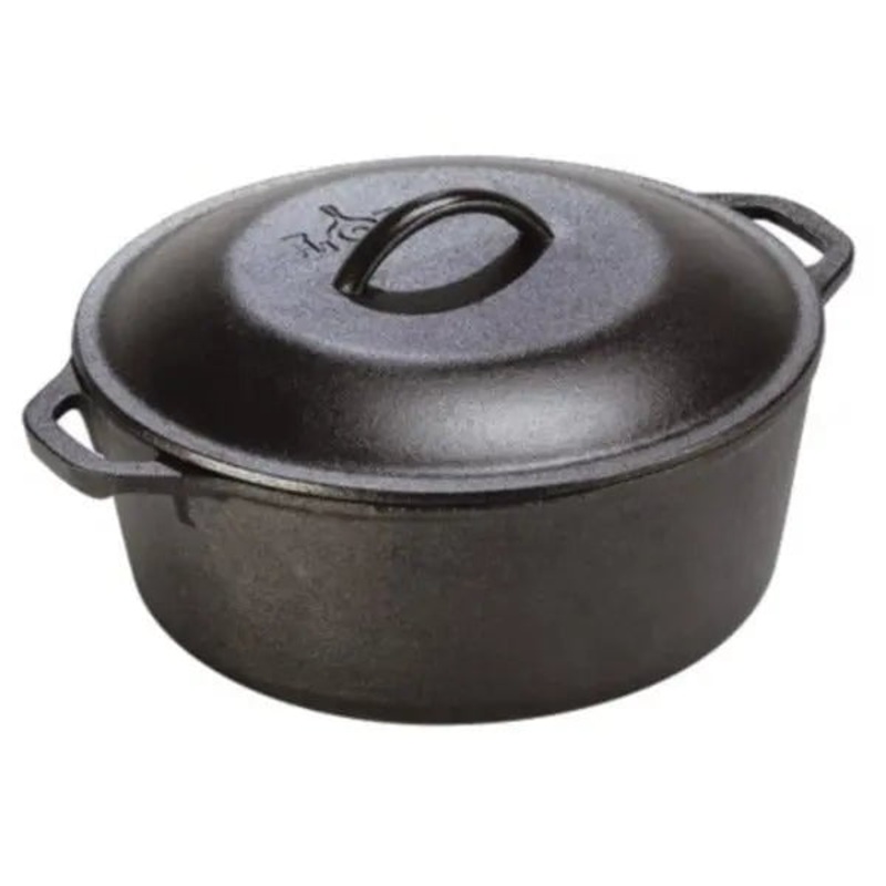 Lodge 7-Quart Cast Iron Dutch Oven