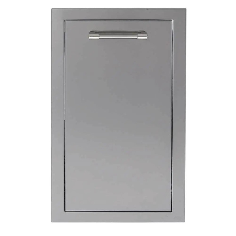 Alfresco 15" Trash Center Drawer with Soft Close