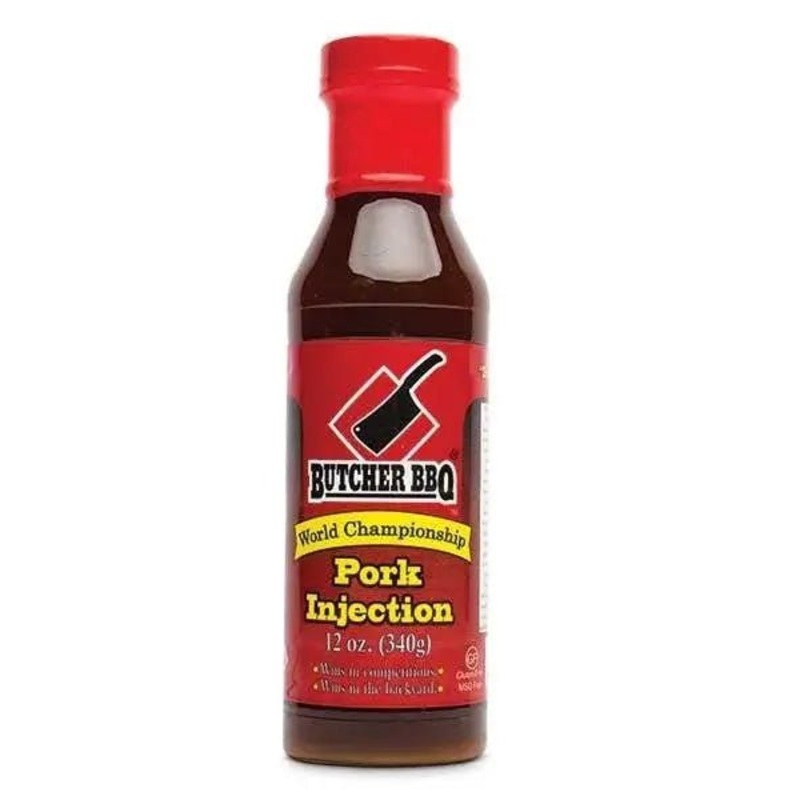 Butcher BBQ Liquid Pork Injection, 12 oz.