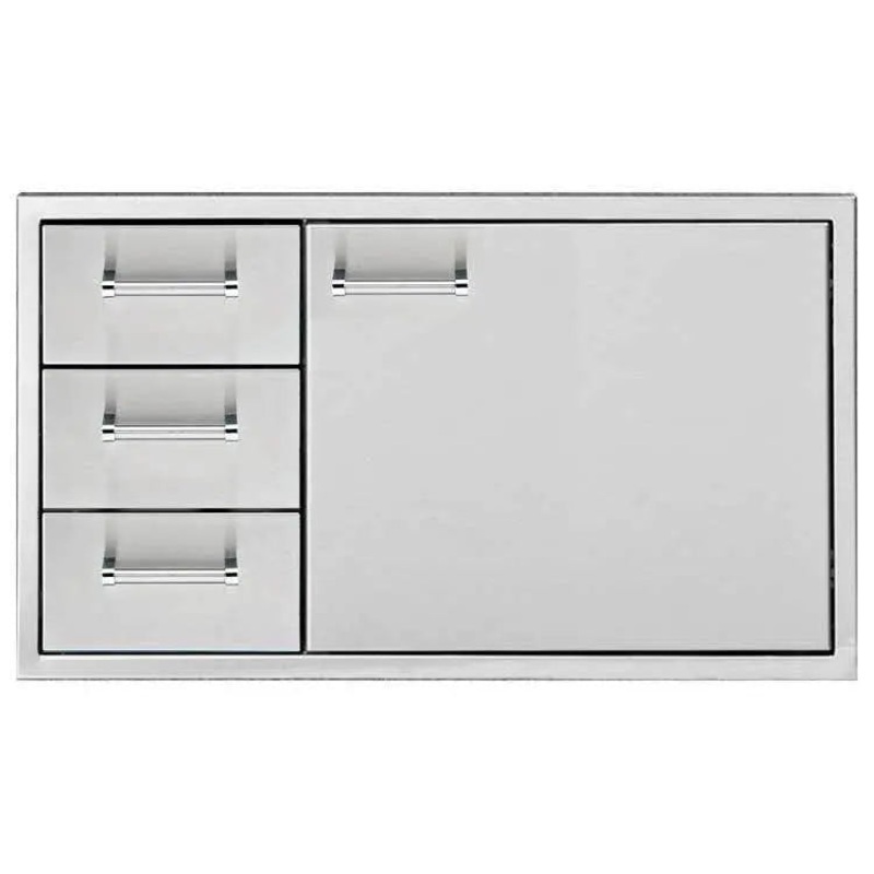 Delta Heat 30" Three Drawer Combo