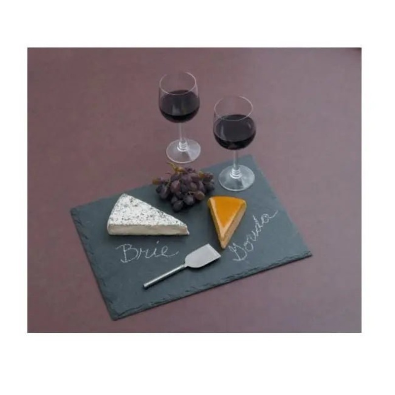 JK Adams Charcoal Slate Cheese Server - 16" x 12"