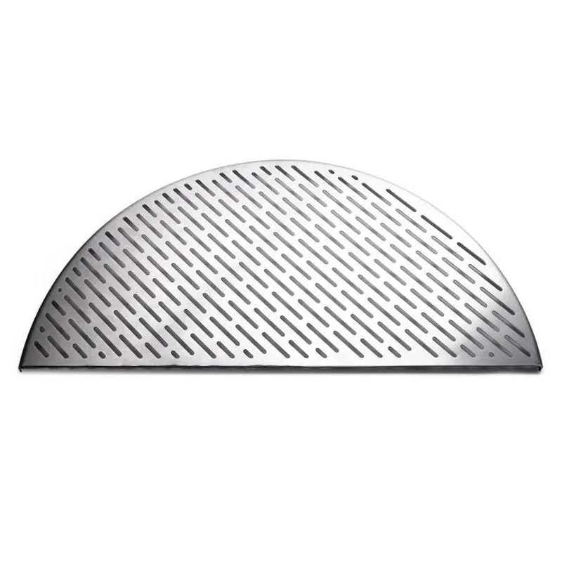 Kamado Joe Big Joe Stainless Steel Half Moon Cooking Surface