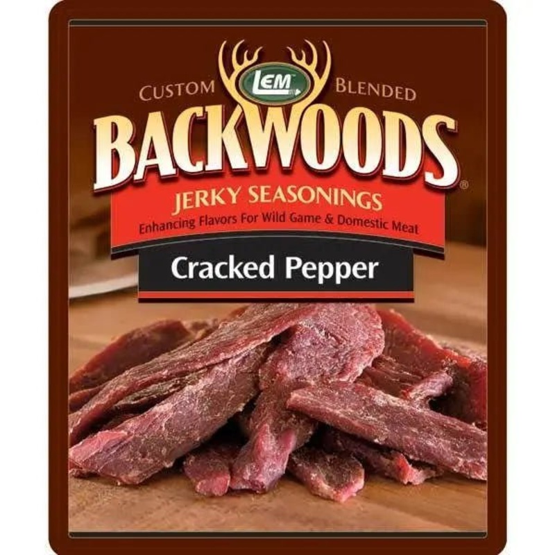 LEM Products Backwoods Cracked Pepper Jerky Seasoning