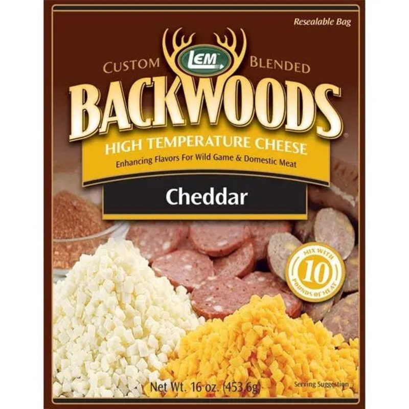 LEM Products Backwoods High-Temperature Cheddar Cheese