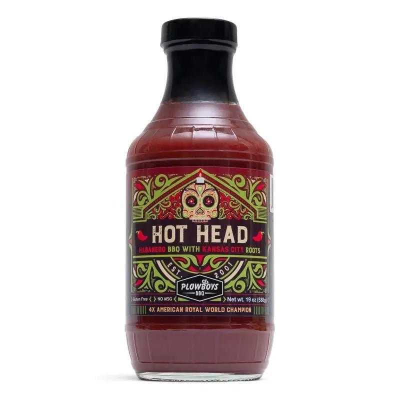 Plowboys BBQ Hot Head Habanero BBQ Sauce