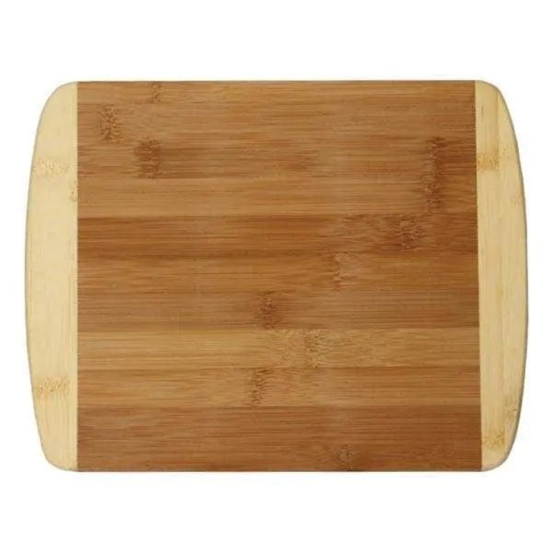 Totally Bamboo Two-Tone Bamboo Cutting Board, 11" x 8 7/8"