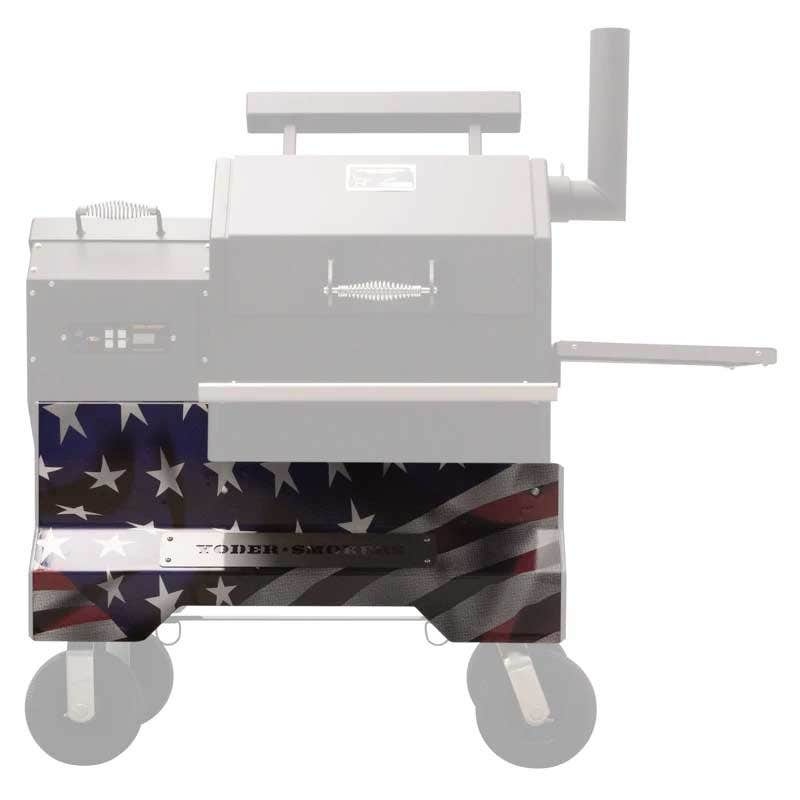 Yoder Smokers YS480 Competition Cart Magnetic Wrap - American Flag