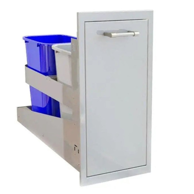 Alfresco 26" Dual Trash Center Drawer, Deep