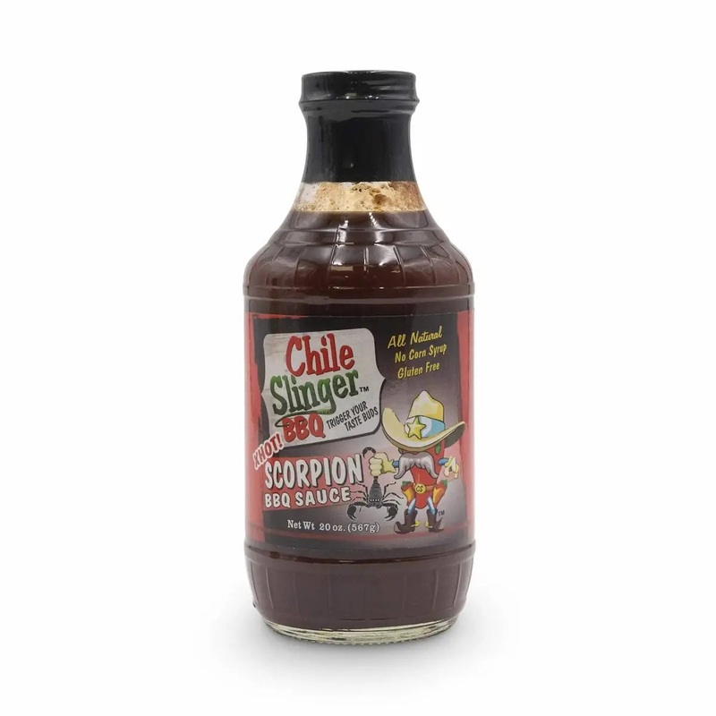 Chile Slinger Extra Hot Scorpion BBQ Sauce