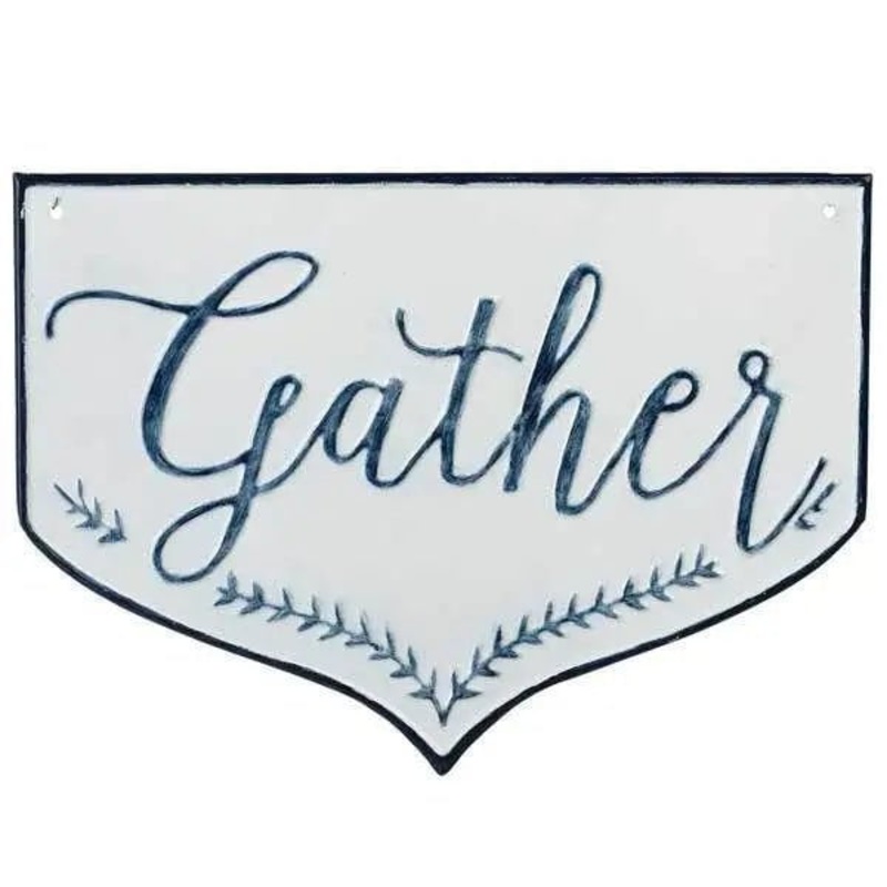 Ganz Blue and White Enamel Gather