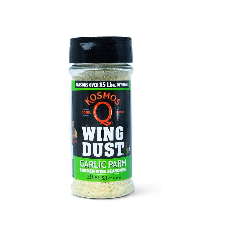 Kosmos Q Garlic Parm Wing Dust, 5.1 oz