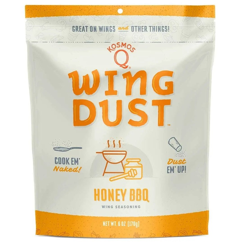 Kosmos Q Honey BBQ Wing Dust, 6oz