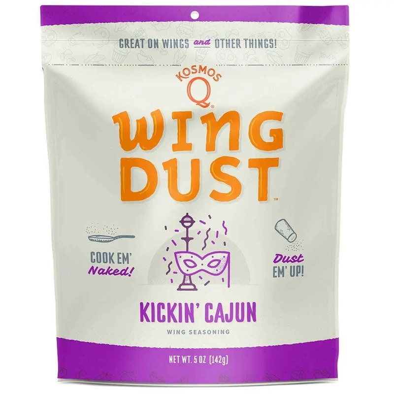 Kosmos Q Kickin' Cajun Wing Dust, 5oz